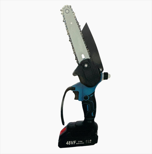 Motosega elettrica 48V – 2 batterie 6" lama + oliatore - ambraled