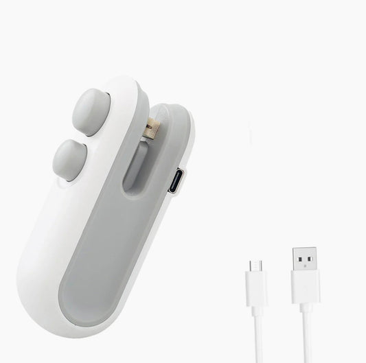 Sigillatrice mini ricaricabile – portatile con taglierina - ambraled