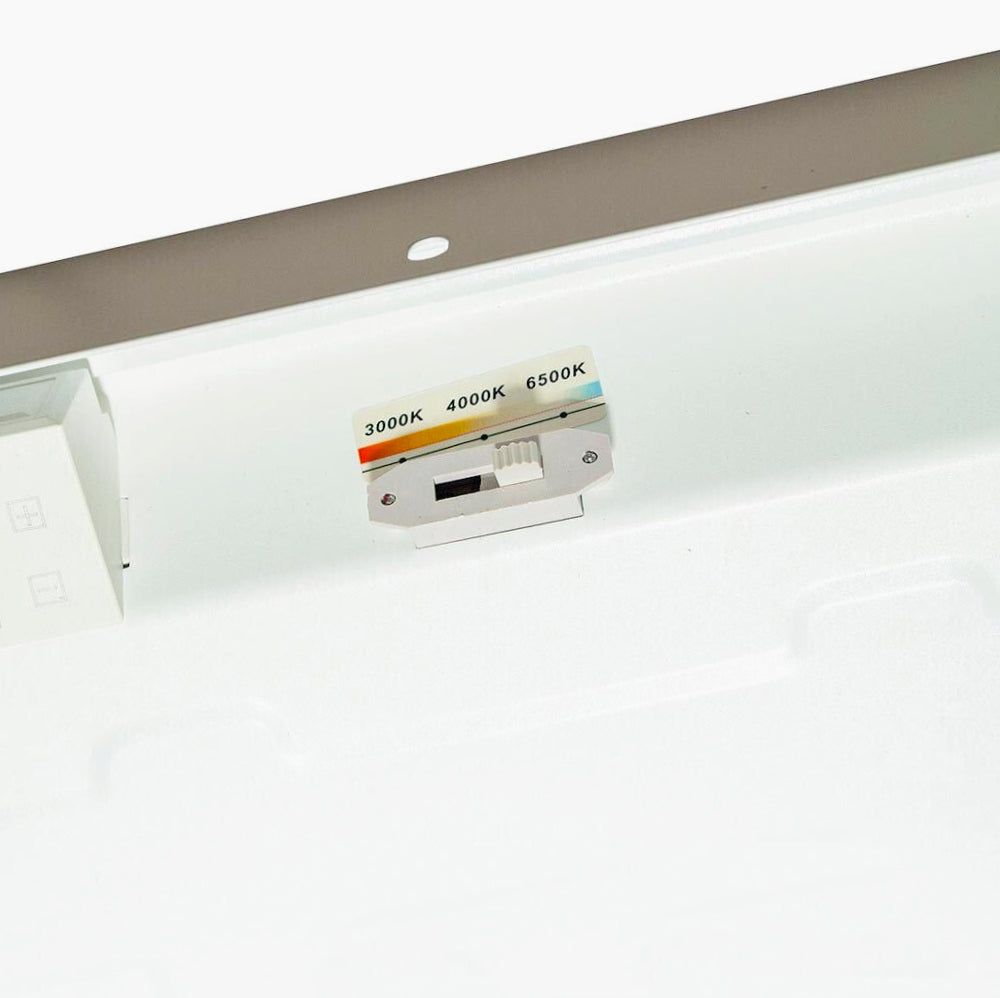 Plafoniera LED Pannello 120×30 cm – 40W, Tecnologia CCT con 3 Colorazioni di Luce (6500K / 4000K / 3000K)