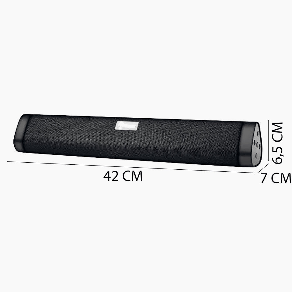 Soundbar mini 10W Bluetooth ricaricabile – per TV e PC - ambraled