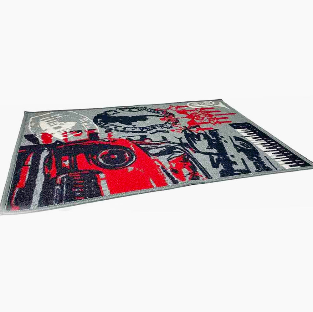 Tappeto moderno 57x80 cm con base antiscivolo - Disponibile in vari colori per ogni ambiente