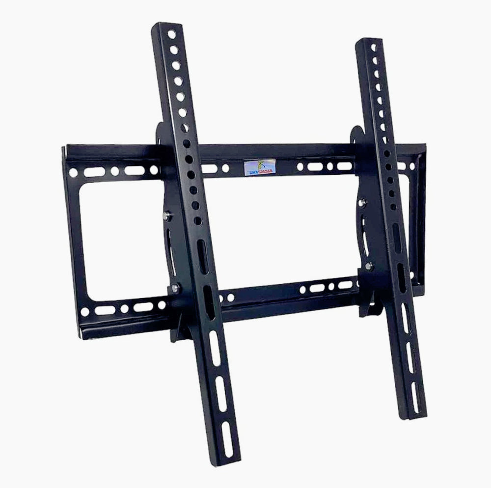Staffa TV 40"-80" a parete inclinabile – Compatibile VESA 400x600 mm, montaggio stabile