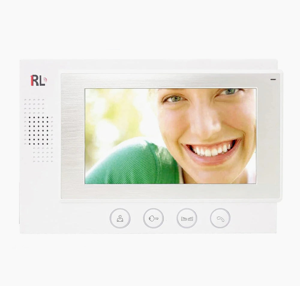 Citofono a 4 Fili da 7" con Monitor LCD – Sicurezza, resistenza e comodità per la tua casa