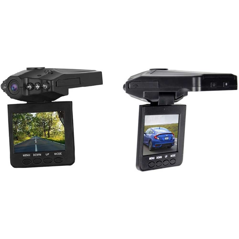 Dashcam auto infrarossi visione notturna con monitor 2,5' sd usb 2.0 - ambraled