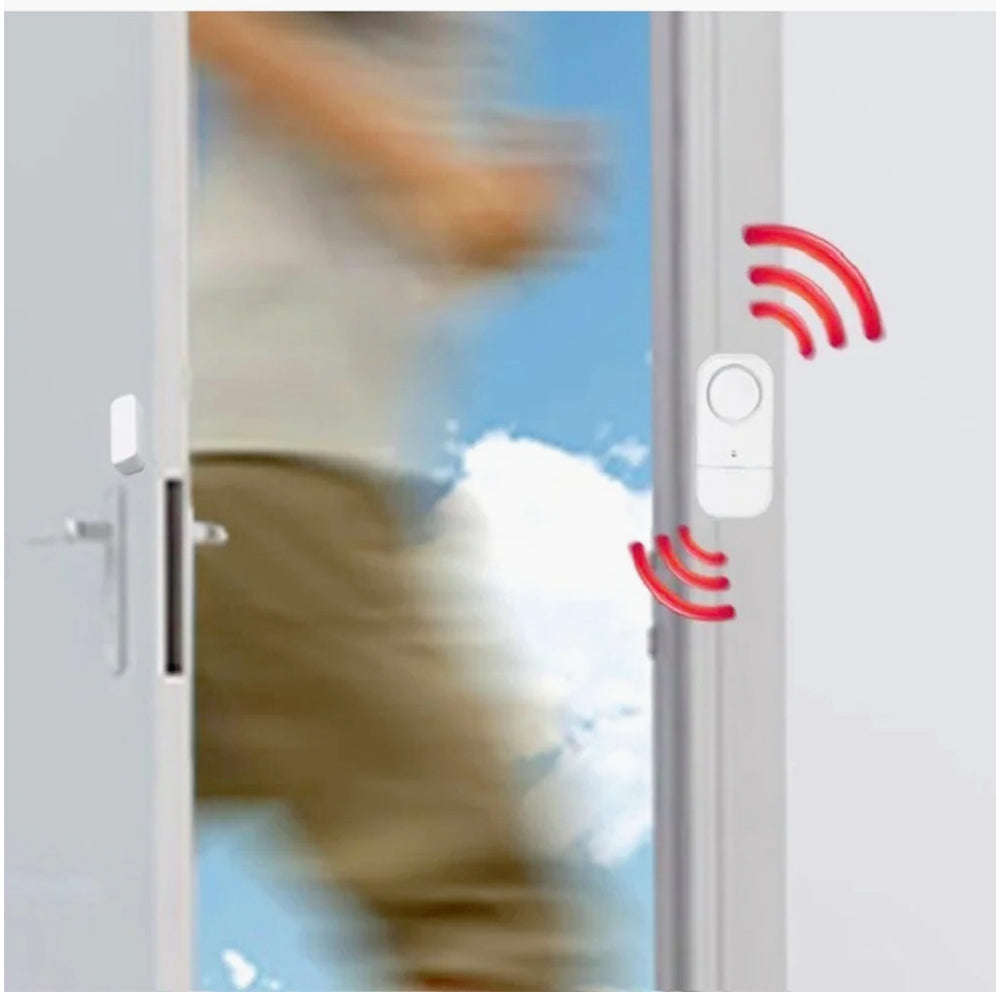 Allarme magnetico acustico 90dB per porte e finestre – Sensore wireless - ambraled