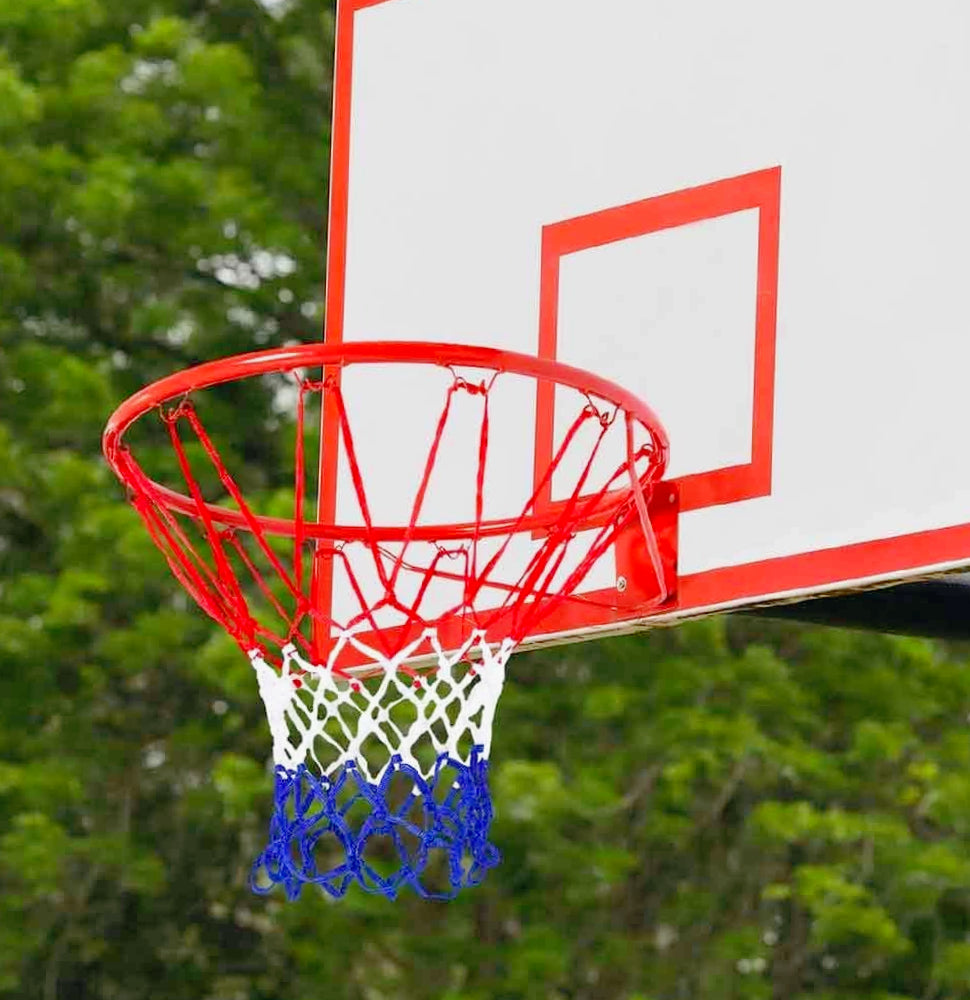 Canestro basket muro 45cm in metallo – rete nylon - ambraled