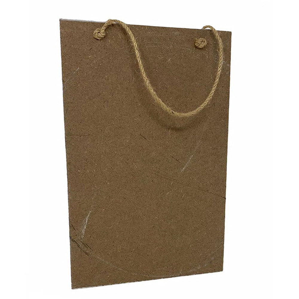 Cartello "Estintore" legno 20x30cm con cordino - ambraled