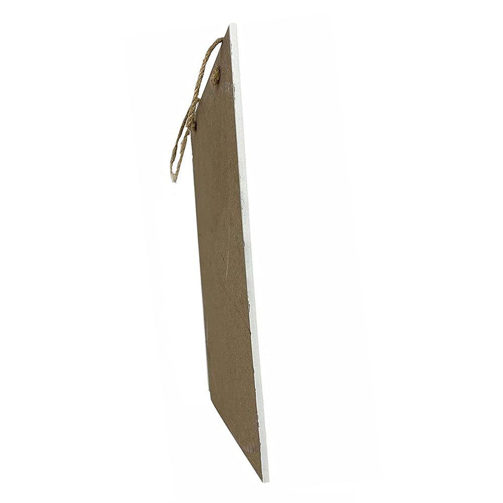 Cartello "Estintore" legno 20x30cm con cordino - ambraled