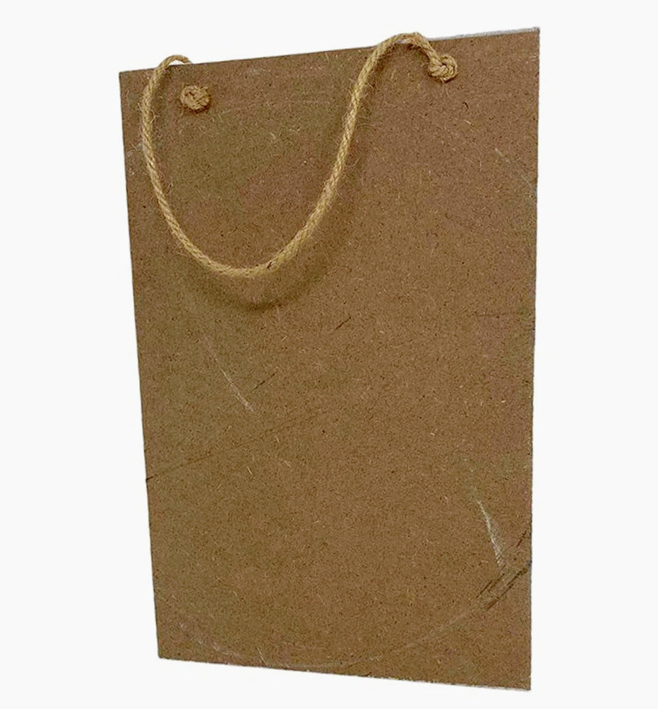 Cartello "Uscita Emergenza Destra" legno 20x30cm con corda - ambraled