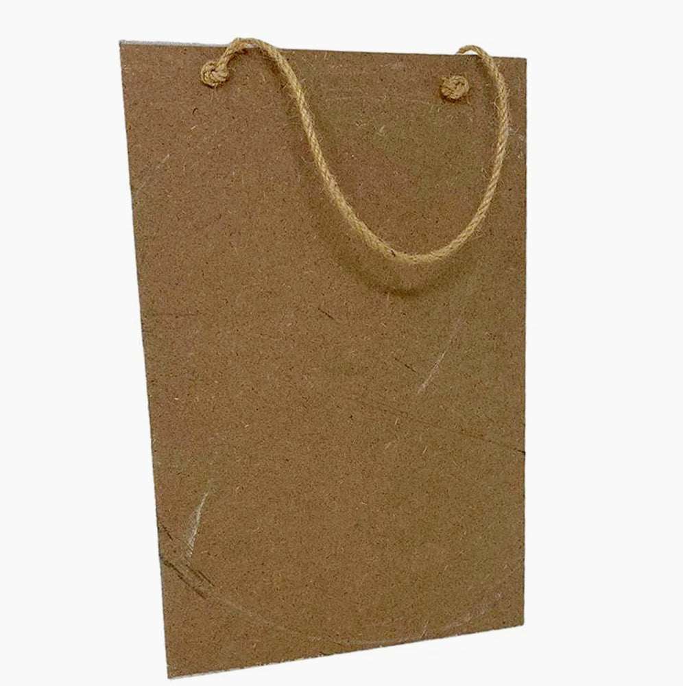 Cartello "Vietato Fumare" in legno 20x30cm con corda - ambraled