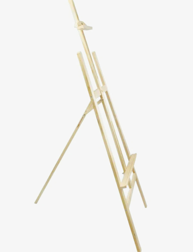 Cavalletto da pittura legno 165cm – inclinabile per tele e foto - ambraled