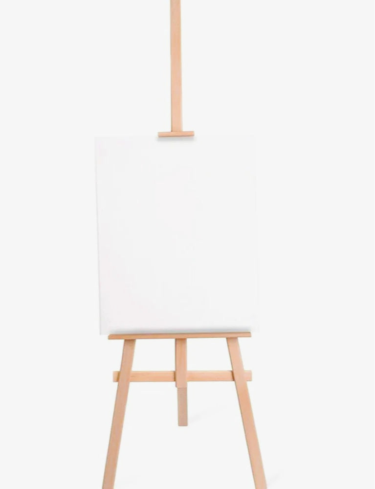 Cavalletto da pittura legno 165cm – inclinabile per tele e foto - ambraled