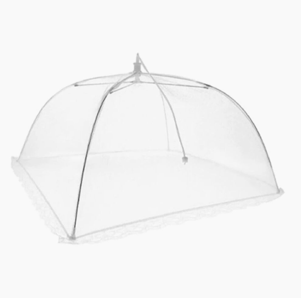 Set 4 ombrellini coprivivande richiudibili Ø 60 cm per alimenti - ambraled