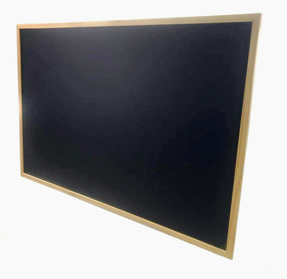 Lavagna con cornice in legno – Scrivibile a gesso, varie dimensioni - ambraled