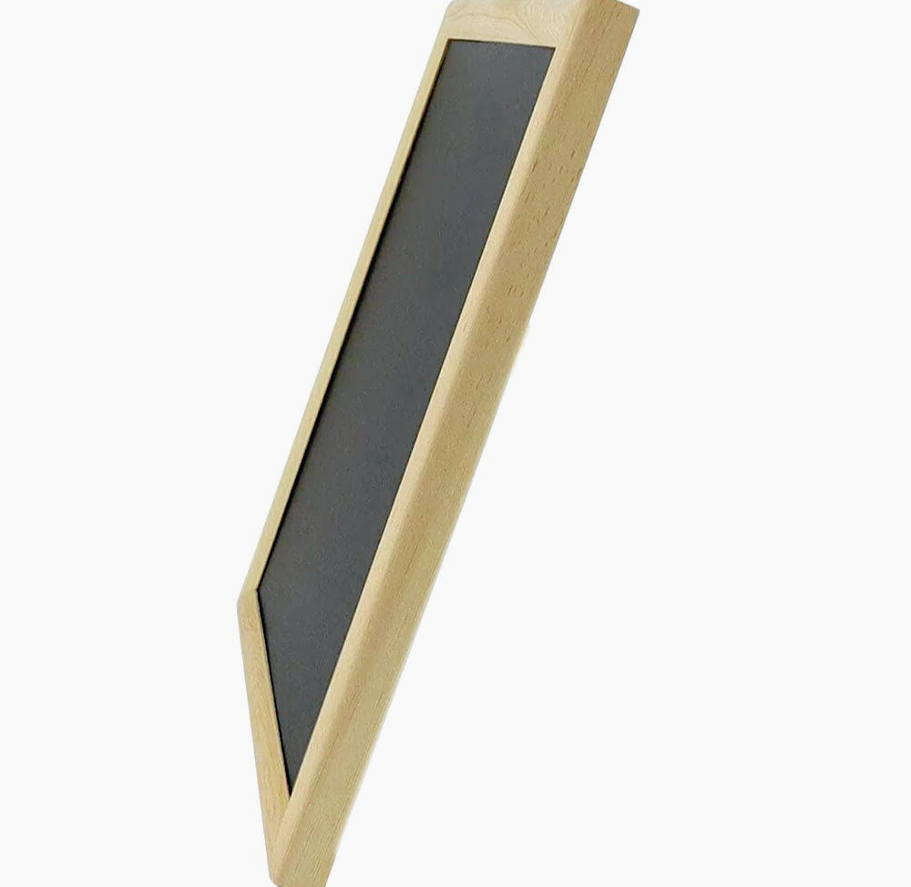 Lavagna con cornice in legno – Scrivibile a gesso, varie dimensioni - ambraled