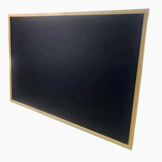 Lavagna con cornice in legno 60x90 cm – Scrivibile a gesso - ambraled