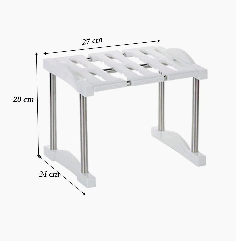 Scaffale sottolavello salvaspazio cucina/bagno varie dimensioni - ambraled