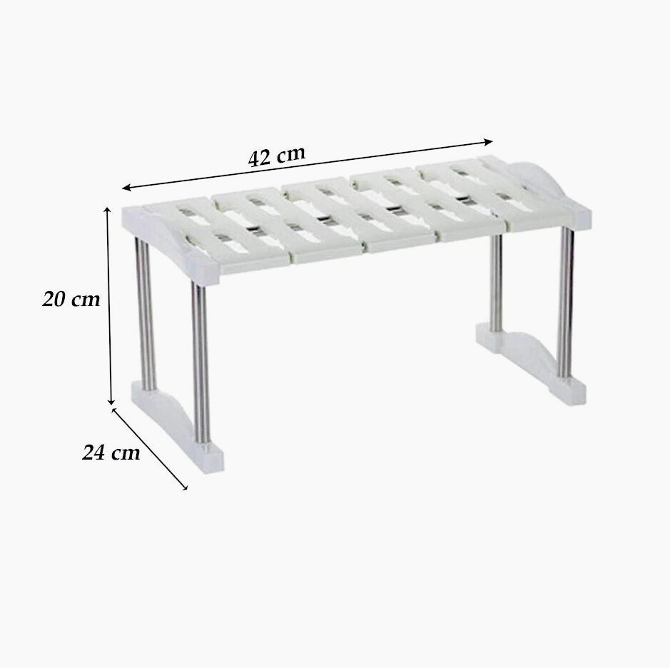 Scaffale sottolavello salvaspazio cucina/bagno varie dimensioni - ambraled