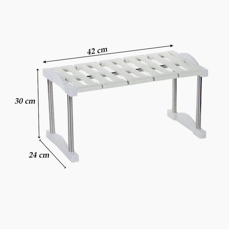 Scaffale sottolavello salvaspazio cucina/bagno varie dimensioni - ambraled