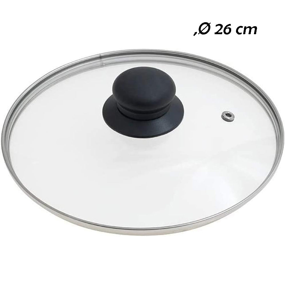 Coperchio vetro temperato per pentole – misure adattabili - ambraled