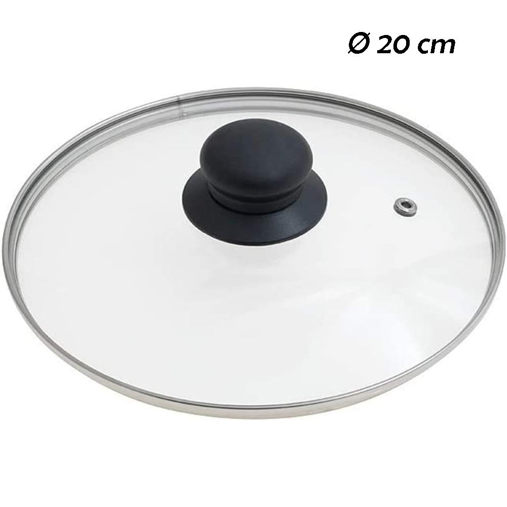 Coperchio vetro temperato per pentole – misure adattabili - ambraled