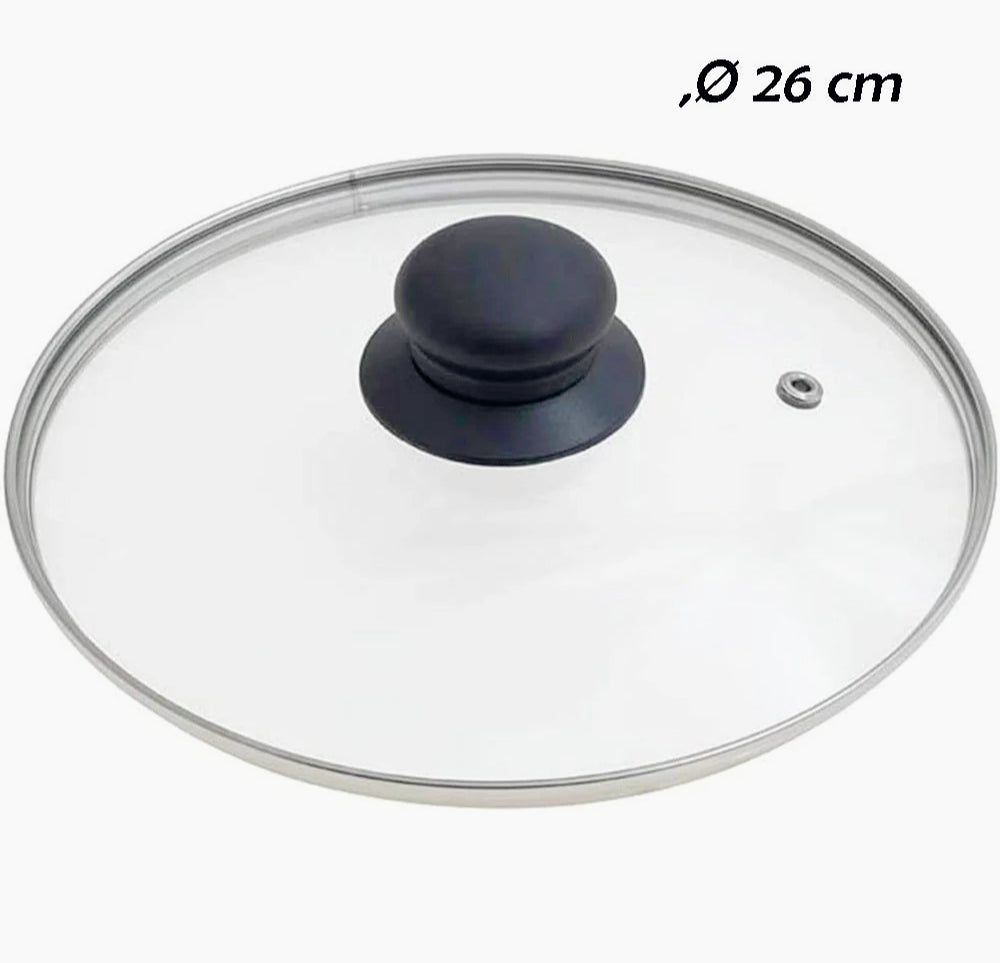 Coperchio vetro temperato per pentole – misure adattabili - ambraled