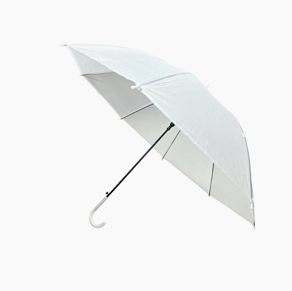 Ombrello bianco latte 8 stecche – apertura automatica per wedding - ambraled