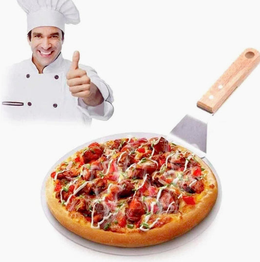 Pala pizza 30,5cm – acciaio e manico legno - ambraled