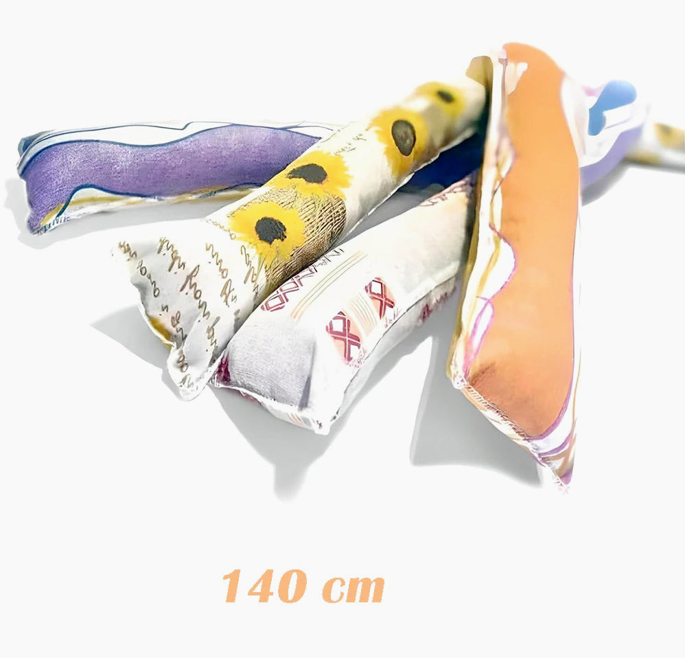 Paraspifferi tessuto 100/140cm – antivento per porte/finestre - ambraled