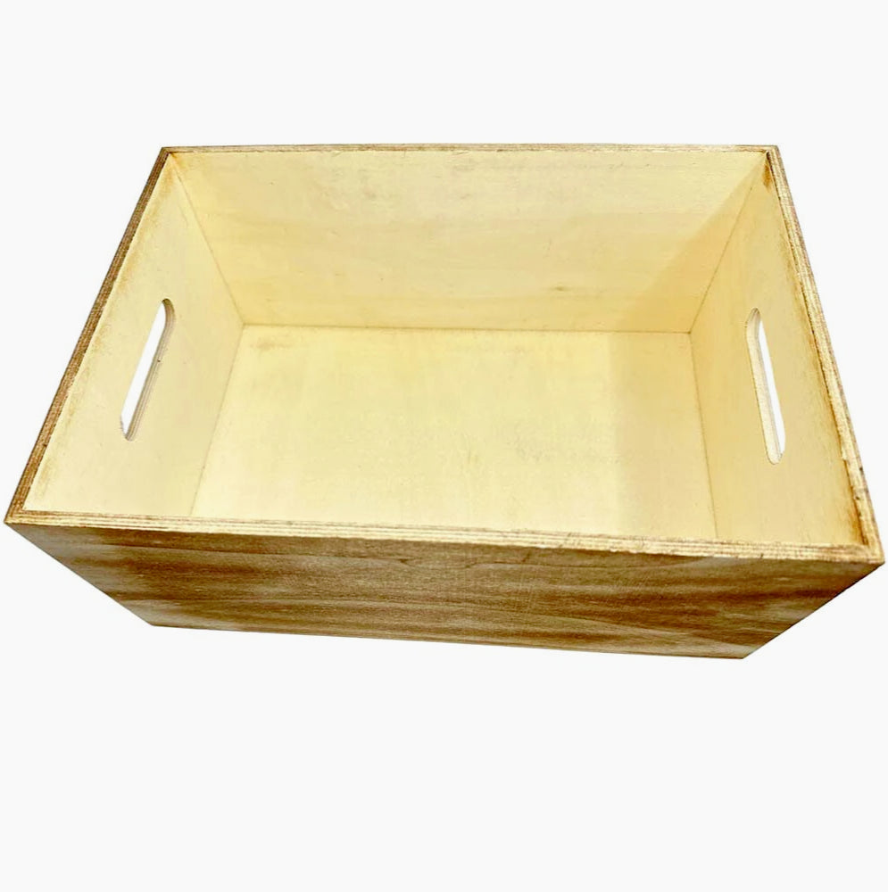 Scatole in legno con coperchio 5 pezzi per decoupage - ambraled