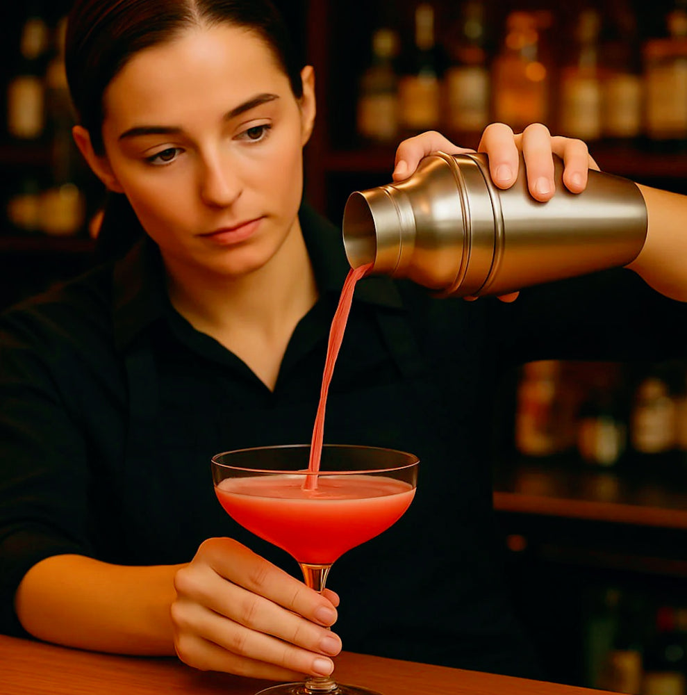 Shaker cocktail in acciaio 350 ml per mixer e barista - ambraled