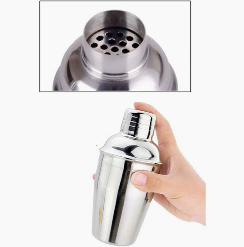 Shaker cocktail in acciaio 350 ml per mixer e barista - ambraled