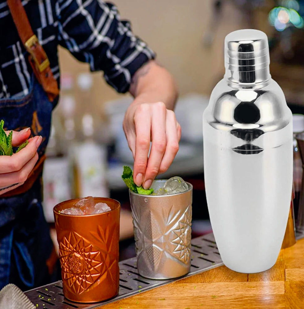Shaker cocktail in acciaio 530 ml - ambraled
