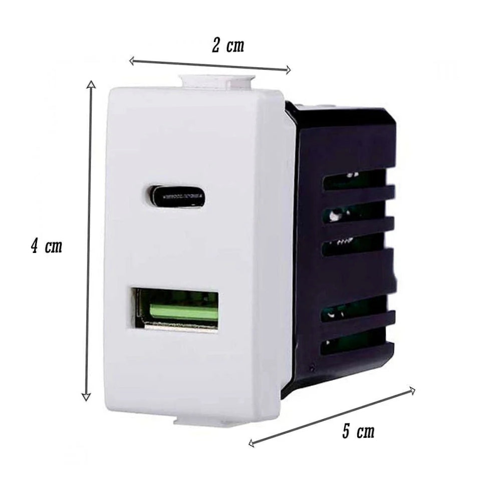 Modulo USB + TYPE-C – 5V 3.1A compatibile Matrix - ambraled