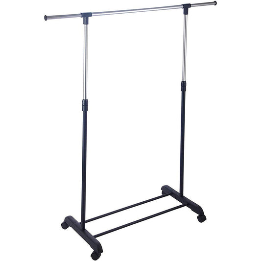 Stand appendiabiti regolabile telescopico con ruote stender abiti - ambraled