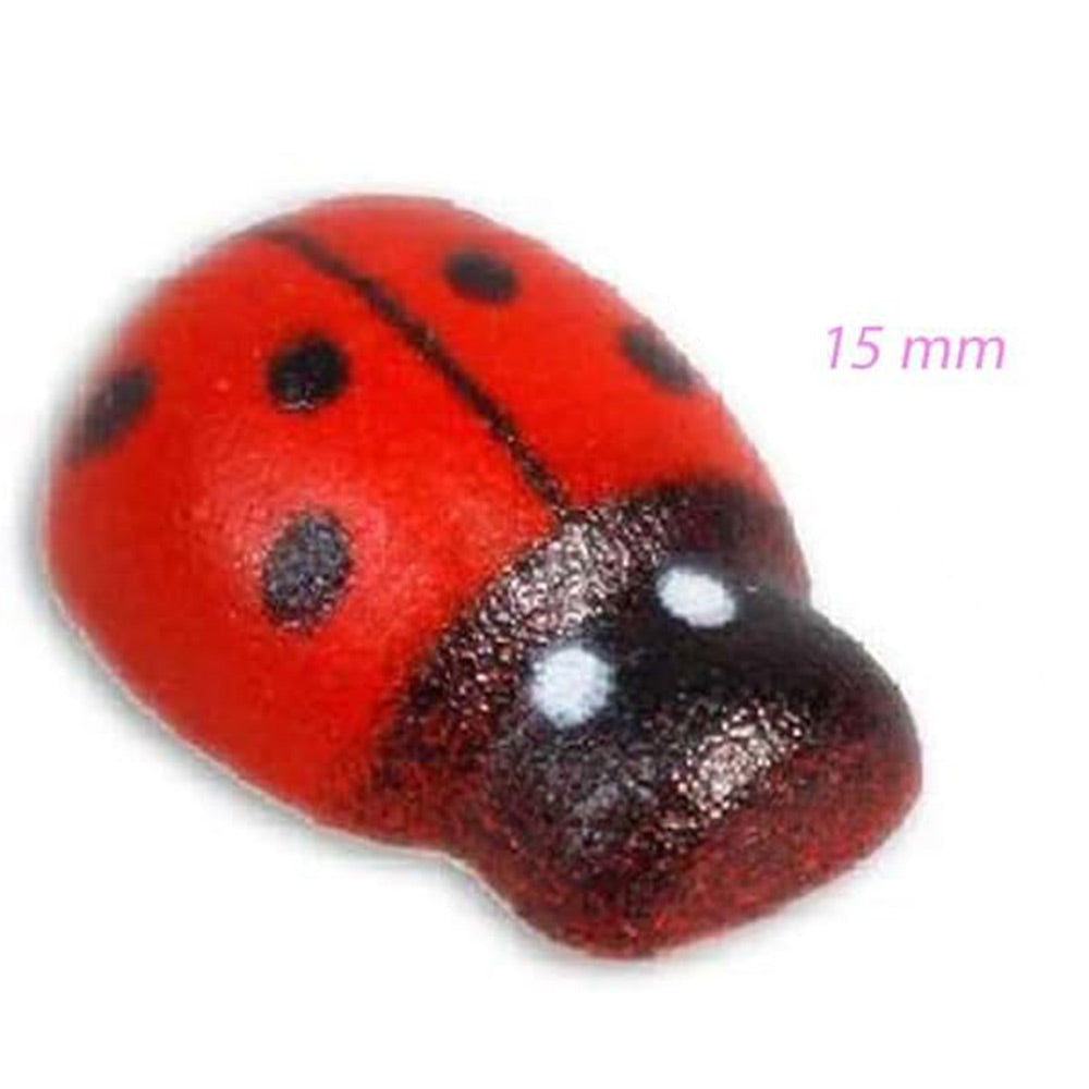 Coccinelle adesive 100 pz – per decorare bomboniere e biglietti - ambraled