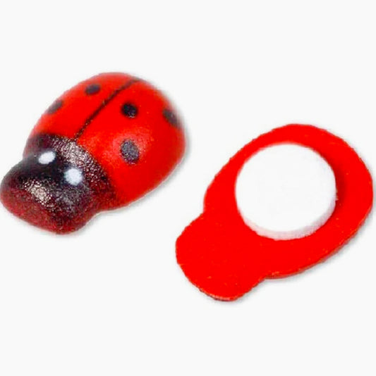 Coccinelle adesive 100 pz – per decorare bomboniere e biglietti - ambraled