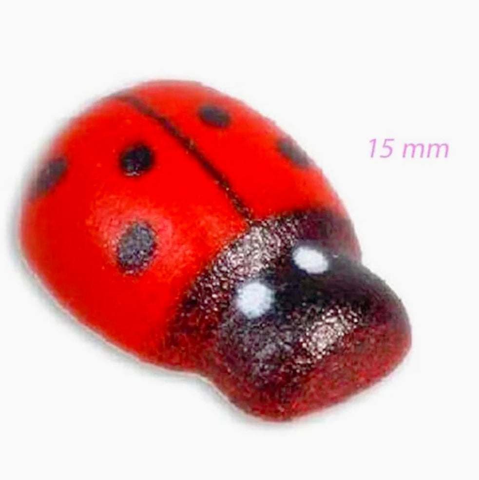 Coccinelle adesive 100 pz – per decorare bomboniere e biglietti - ambraled
