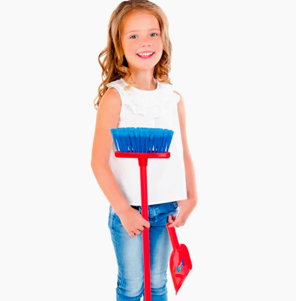 Set pulizia giocattolo 62 cm – scopa e paletta (2 pezzi) - ambraled