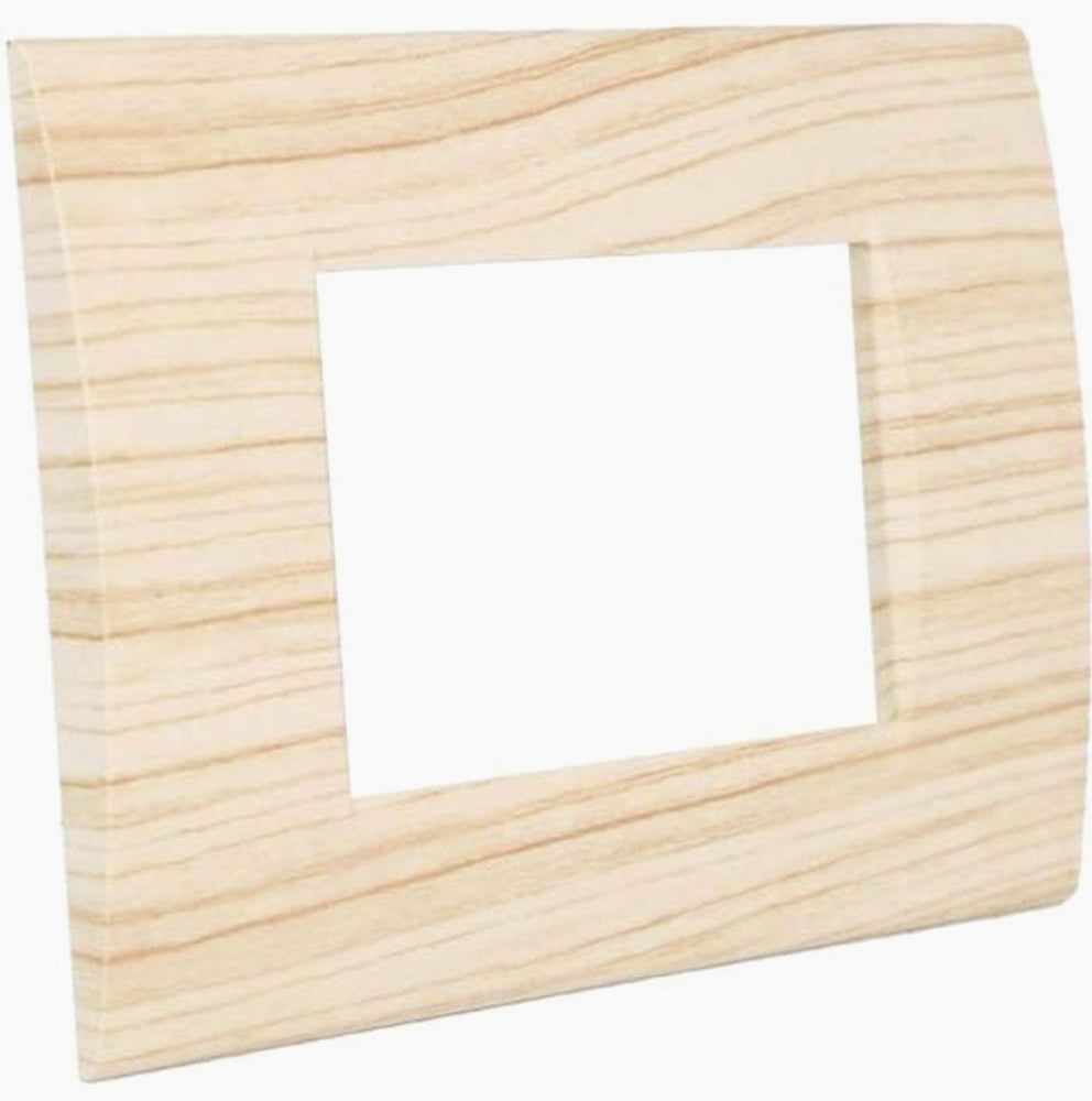 Placchetta Legno-Chiaro 3-7 Posti – Compatibile con Living Light Cassetta 503