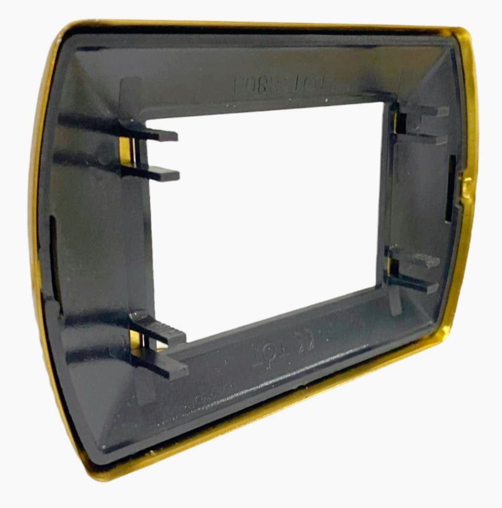 Placchetta Oro Lucido 3-7 Posti – Compatibile con Living International 503