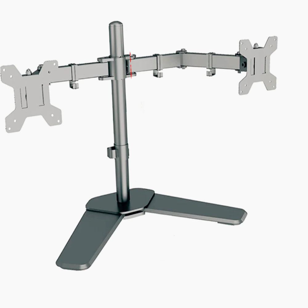 Staffa monitor 15"-33" a braccio singolo/doppio – Compatibile VESA 75x75 - 100x100 mm