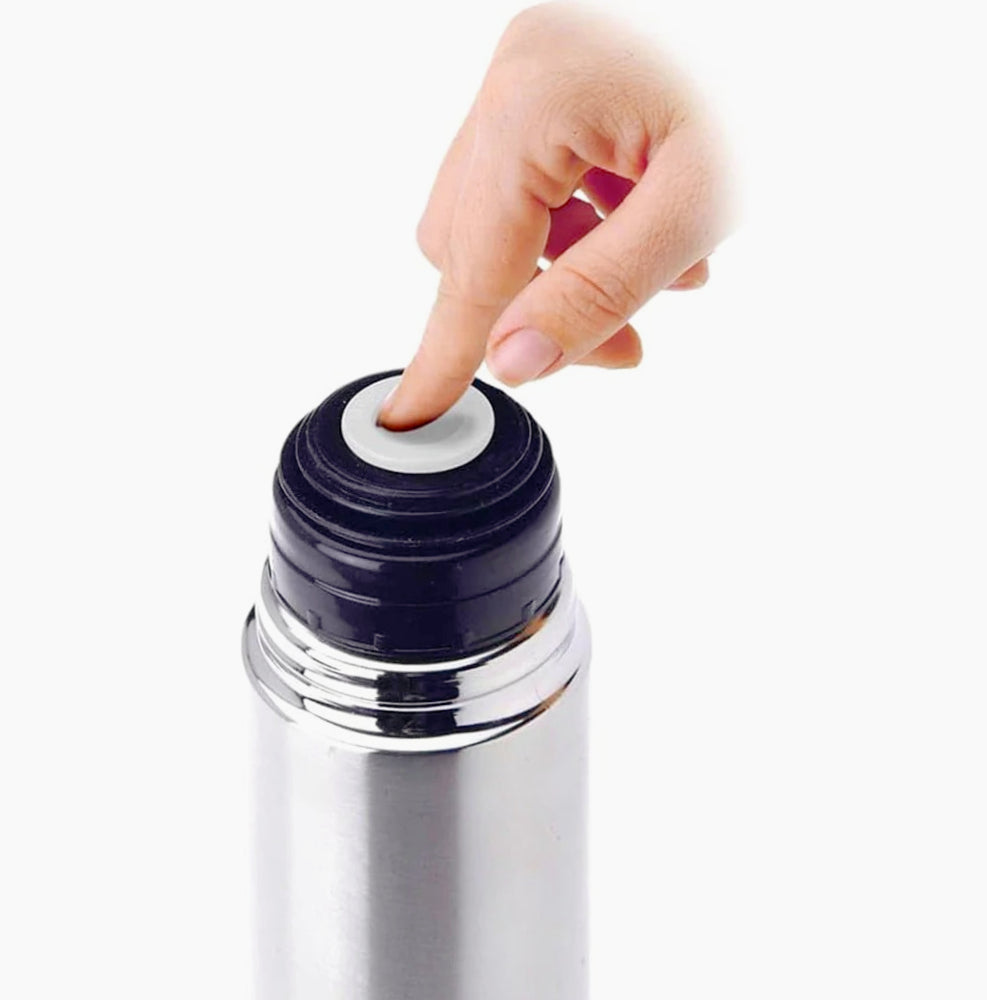 Thermos per bevande calde – Caraffa termica con pulsante per caffè, latte, tè
