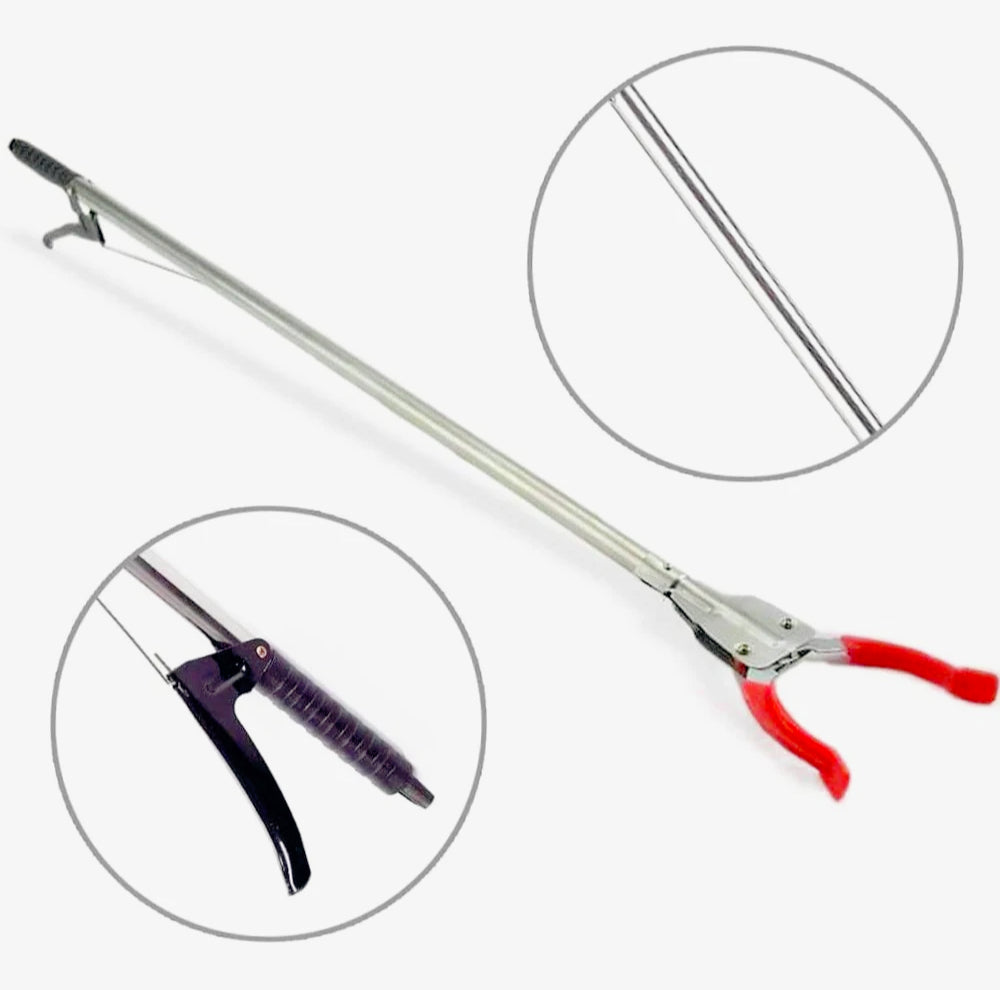 Pinza prendi-tutto 90 cm – Asta telescopica per raccogliere oggetti e rifiuti