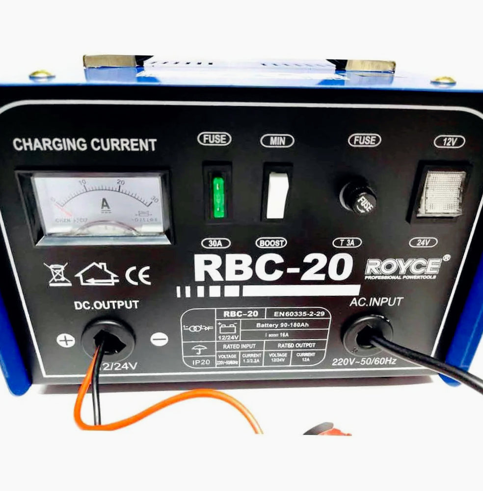 Caricabatteria 12/24V 20A/30A/50A – auto, moto, camper, barca - ambraled