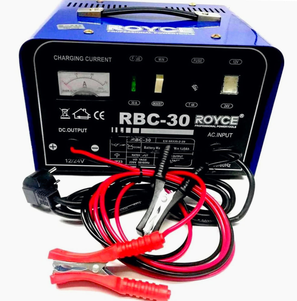 Caricabatteria 12/24V 20A/30A/50A – auto, moto, camper, barca - ambraled