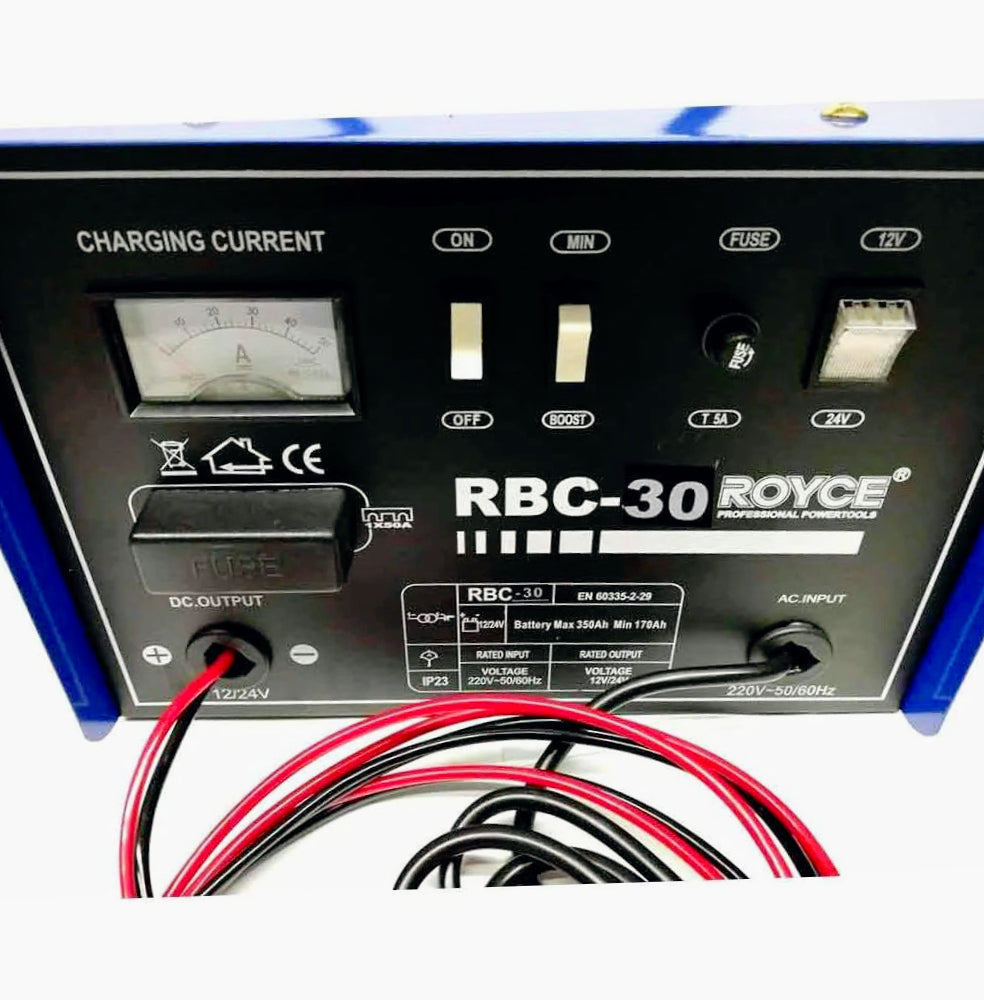 Caricabatteria 12/24V 20A/30A/50A – auto, moto, camper, barca - ambraled