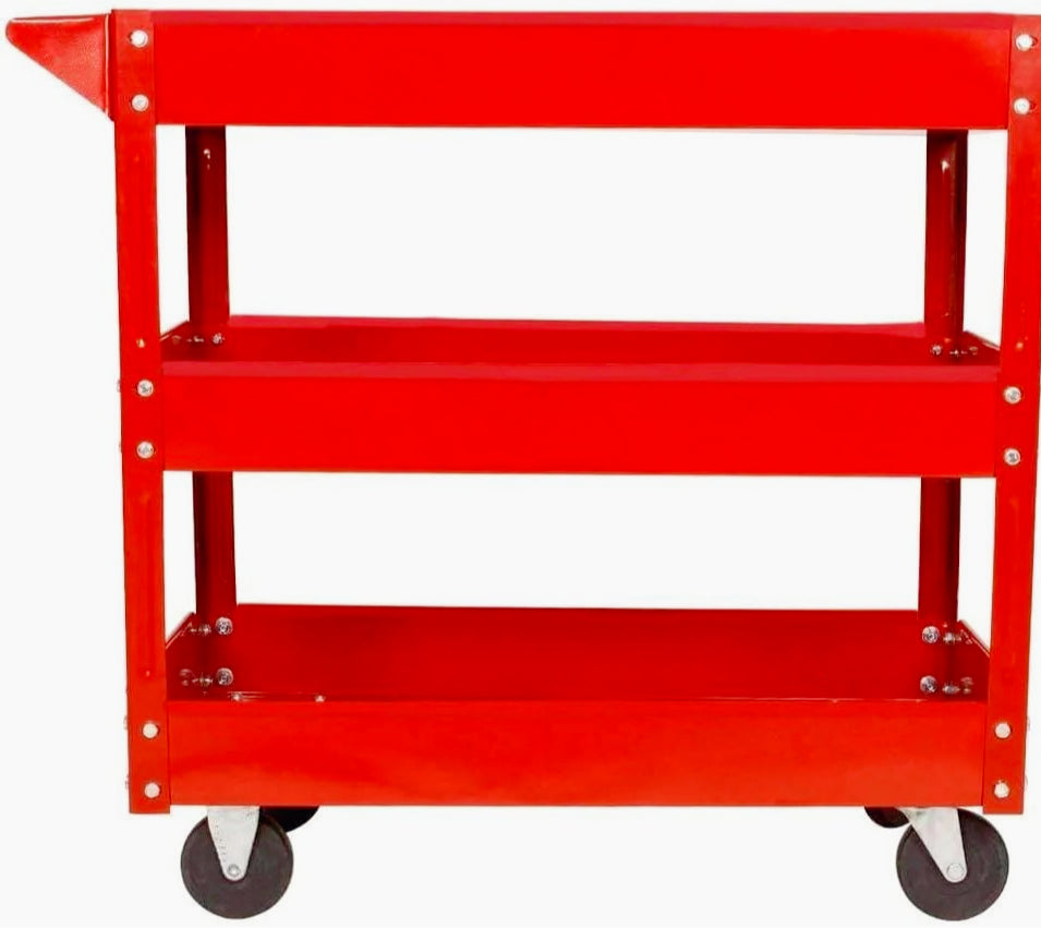 Carrello attrezzi 3 ripiani da officina con ruote - ambraled
