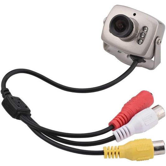 Micro camera con base mobile 420TVL a colori 35 mm audio e video - ambraled