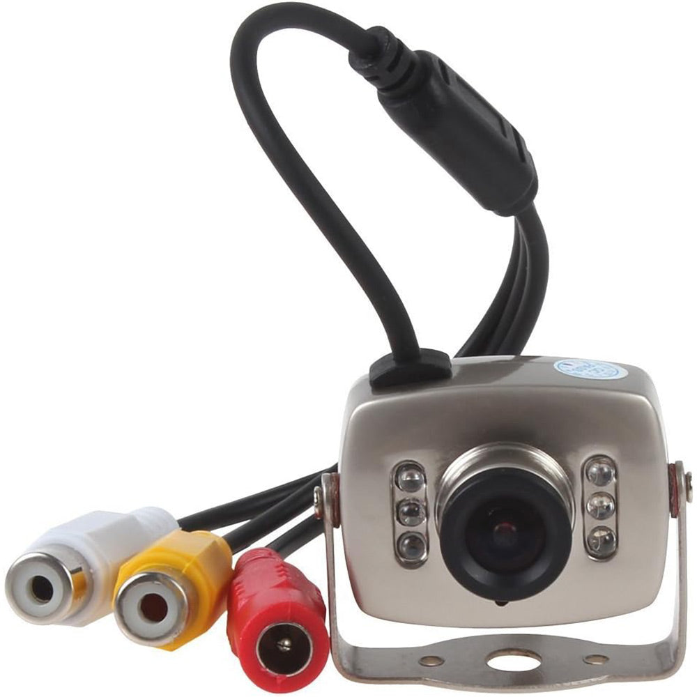 Micro camera con base mobile 420TVL a colori 35 mm audio e video - ambraled